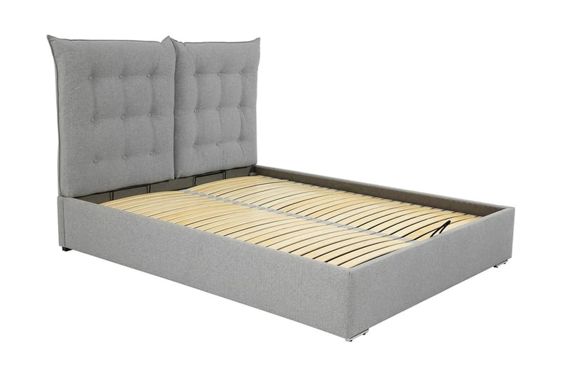 Szymon Rammeseng 214x195x128 cm - Møbler - Senge - Boxmadras & boxseng
