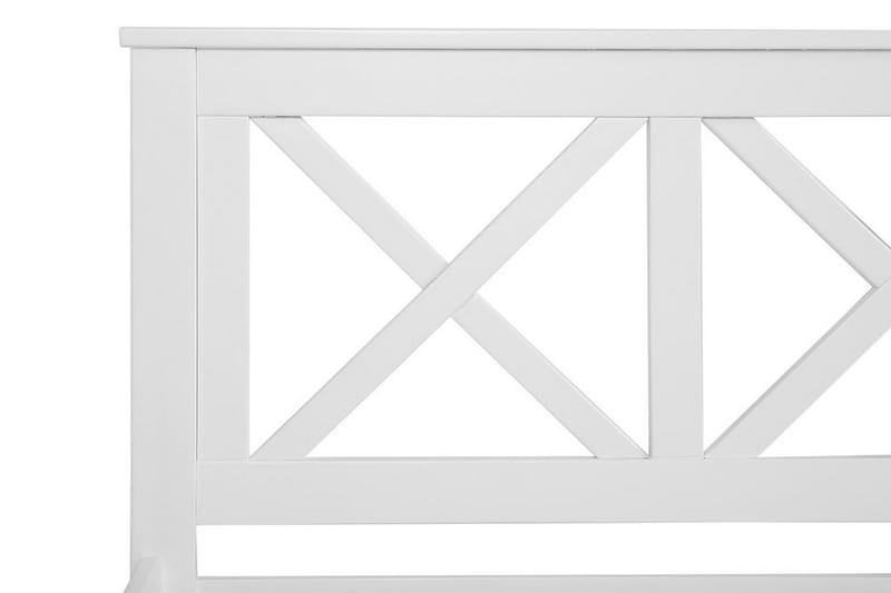 Tannay Dobbelt seng 140 | 200 cm - Hvid - Møbler - Senge - Boxmadras & boxseng