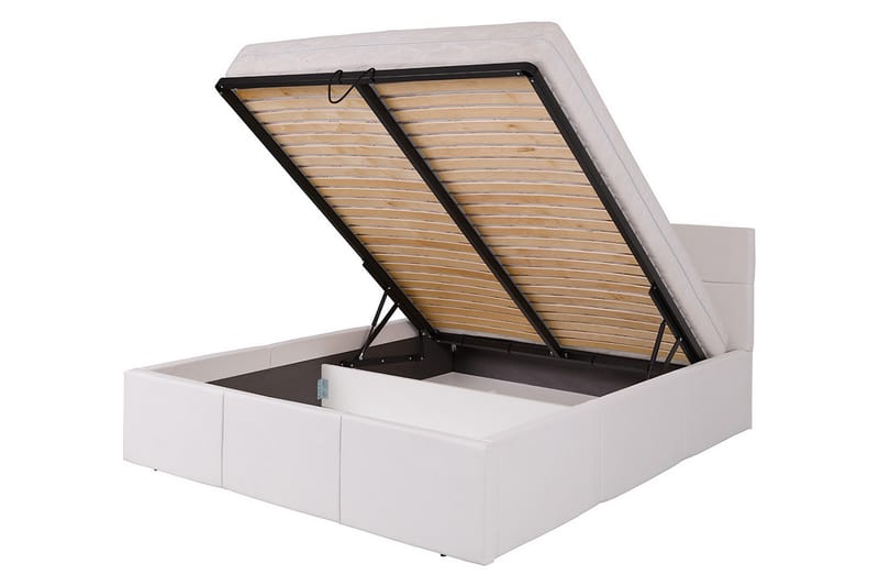 Tessan boksseng 170x200 - hvid - Møbler - Senge - Boxmadras & boxseng