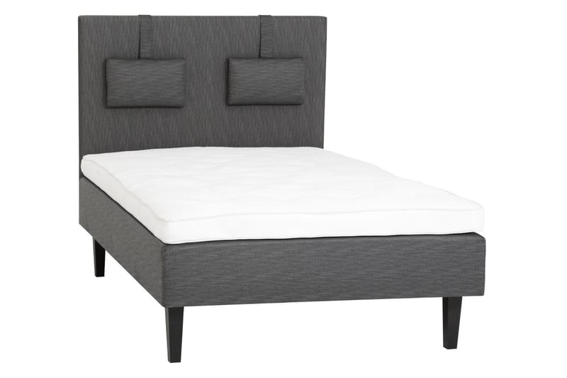 Viken base boksseng 120x200 - Ancona Grå - Møbler - Senge - Enkeltsenge