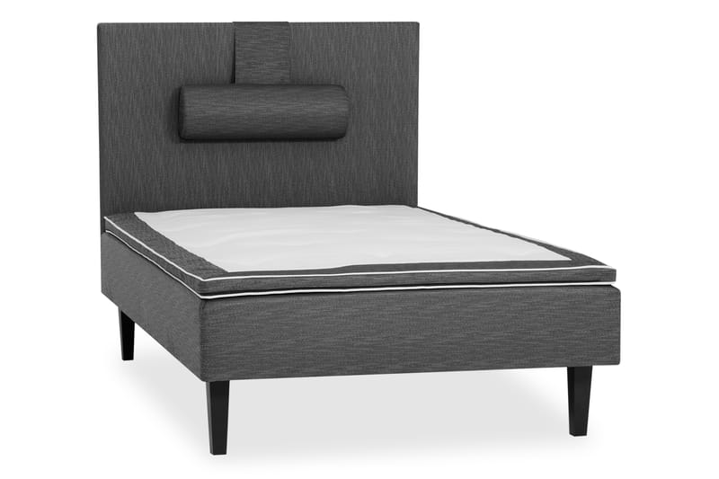Viken base boksseng 120x200 - Ancona Grå - Møbler - Senge - Boxmadras & boxseng