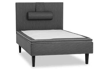 Viken base boksseng 120x200 - Ancona Grå - Møbler - Senge - Enkeltsenge