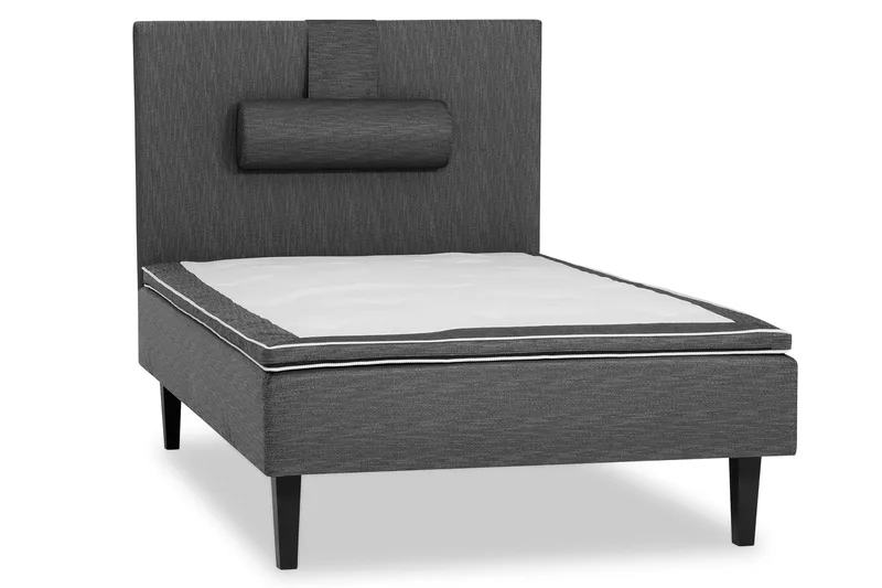 Viken base boksseng 120x200, Ancona Grå