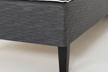 Viken base boksseng 120x200 - Ancona Grå - Møbler - Senge - Komplet sengepakke
