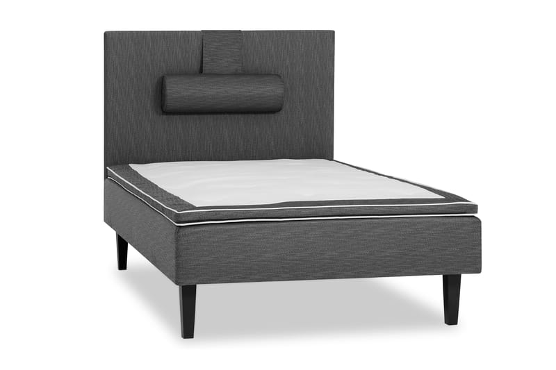Viken base boksseng 120x200 - Ancona Grå - Møbler - Senge - Boxmadras & boxseng