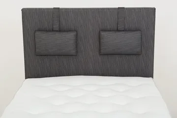 Viken base boksseng 120x200 - Ancona Grå - Møbler - Senge - Enkeltsenge