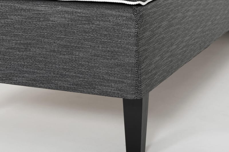 Viken base boksseng 120x200 - Ancona Grå - Møbler - Senge - Boxmadras & boxseng