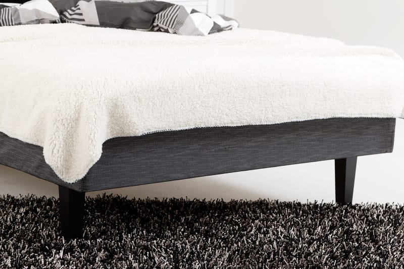 Viken base boksseng 120x200 - Ancona Grå - Møbler - Senge - Enkeltsenge