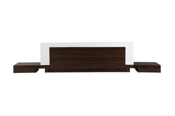 Zen Dobbeltseng 160 | 200 cm - Brun - Møbler - Senge - Sengeramme & sengestel
