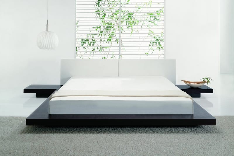 Zen Dobbeltseng 160 | 200 cm - Brun - Møbler - Senge - Sengeramme & sengestel