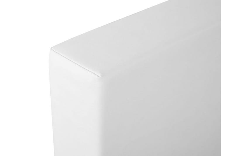 Zen Dobbeltseng 180x200 cm med Sengbord LED-belysning - Brun - Møbler - Senge - Boxmadras & boxseng