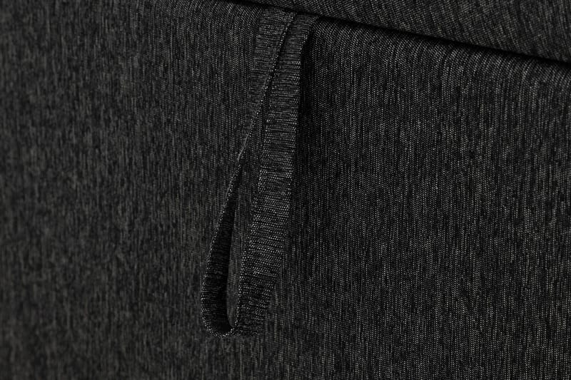 Boxy Box Bed 140x200 cm Seng med Opbevaring - Sort/Grå - Møbler - Senge - Seng med opbevaring