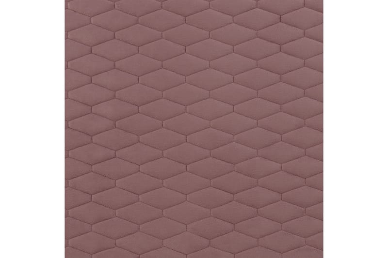 Braydon Sengeramme 140x200 cm - Rosa/Mørkt træ - Møbler - Senge - Sengeramme & sengestel