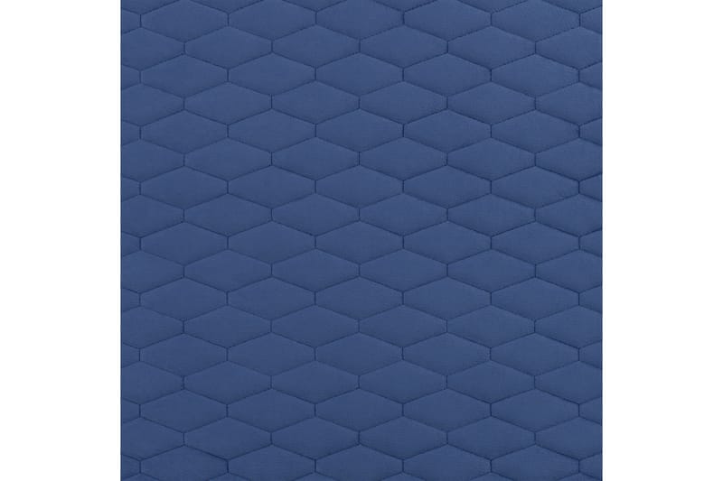 Braydon Sengeramme 180x200 cm - Blå/Mørkt træ - Møbler - Senge - Sengeramme & sengestel