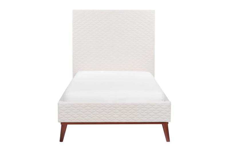 Braydon Sengeramme 90x200 cm - Hvid/Mørkt træ - Møbler - Senge - Sengeramme & sengestel