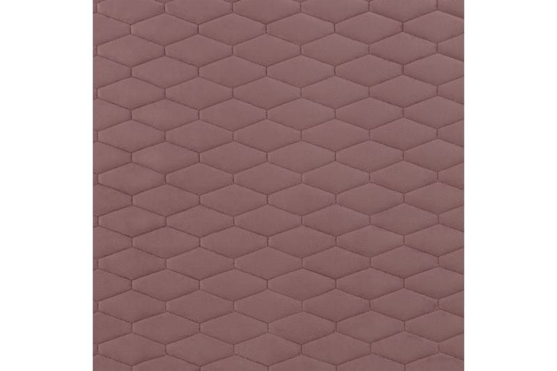 Braydon Sengeramme 90x200 cm - Rosa/Mørkt træ - Møbler - Senge - Sengeramme & sengestel
