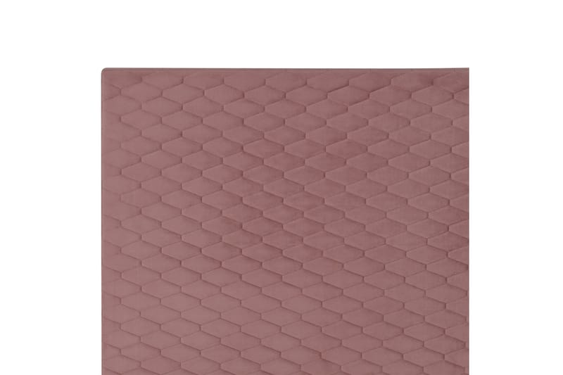 Braydon Sengeramme 90x200 cm - Rosa/Mørkt træ - Møbler - Senge - Sengeramme & sengestel