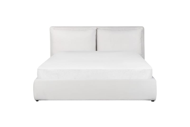 Braylon Sengeramme 160x200 cm - Hvid - Møbler - Senge - Sengeramme & sengestel