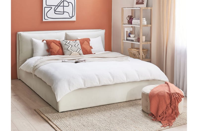 Braylon Sengeramme 180x200 cm - Hvid - Møbler - Senge - Sengeramme & sengestel