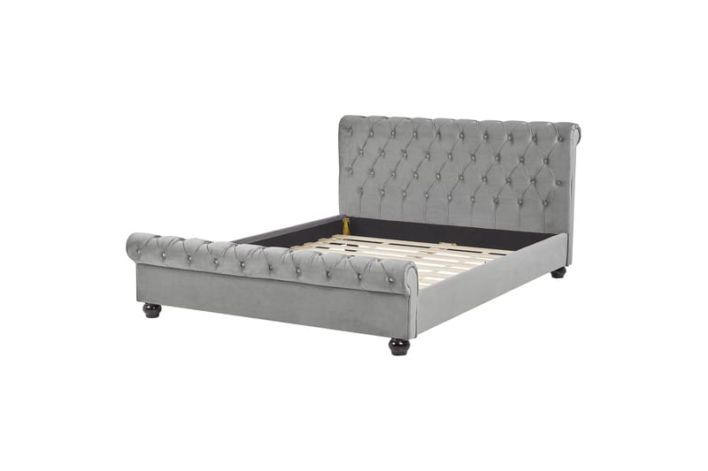 Bronson Vandseng 180x200 cm, Grå/Sort