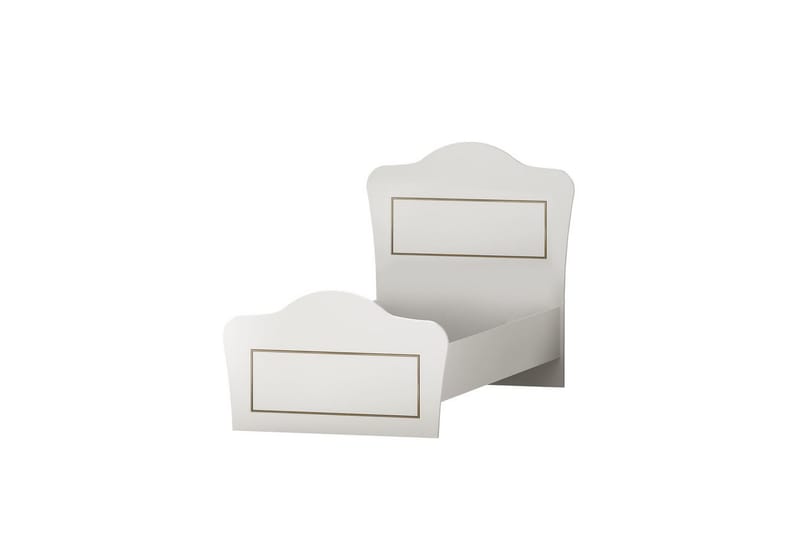 Brynor Sengeramme 90x190 cm, Mat Hvid