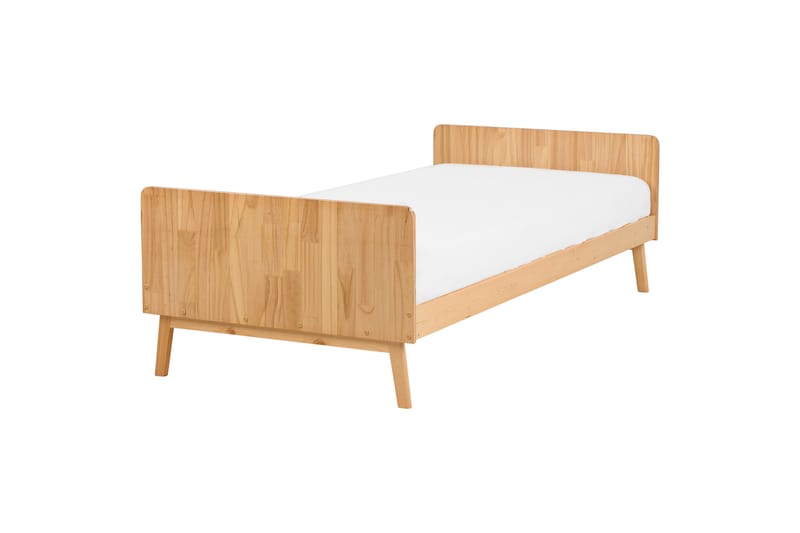 Burt Sengeramme 90x200 cm - Lyst træ - Møbler - Senge - Sengeramme & sengestel