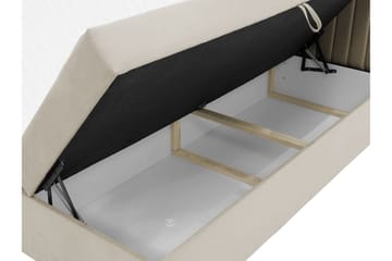 Calrosor Sengepakke Kontinentalseng med Opbevaring 140x200 cm - Rosa - Møbler - Senge - Komplet sengepakke