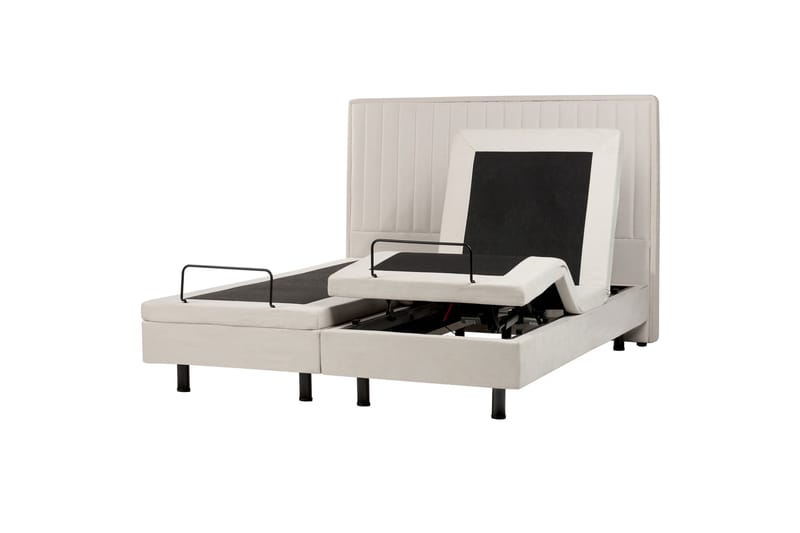 Carleigh Sengeramme 160x200 cm - Beige - Møbler - Senge - Komplet sengepakke