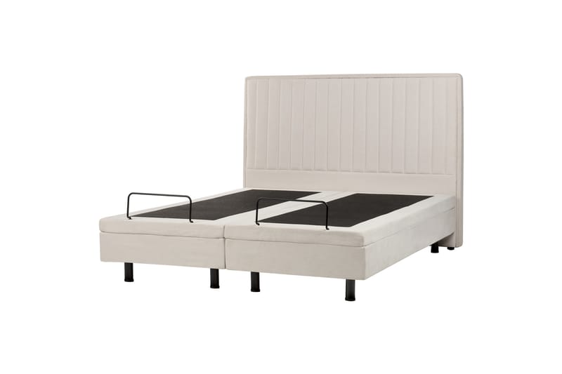 Carleigh Sengeramme 160x200 cm - Beige - Møbler - Senge - Dobbeltsenge