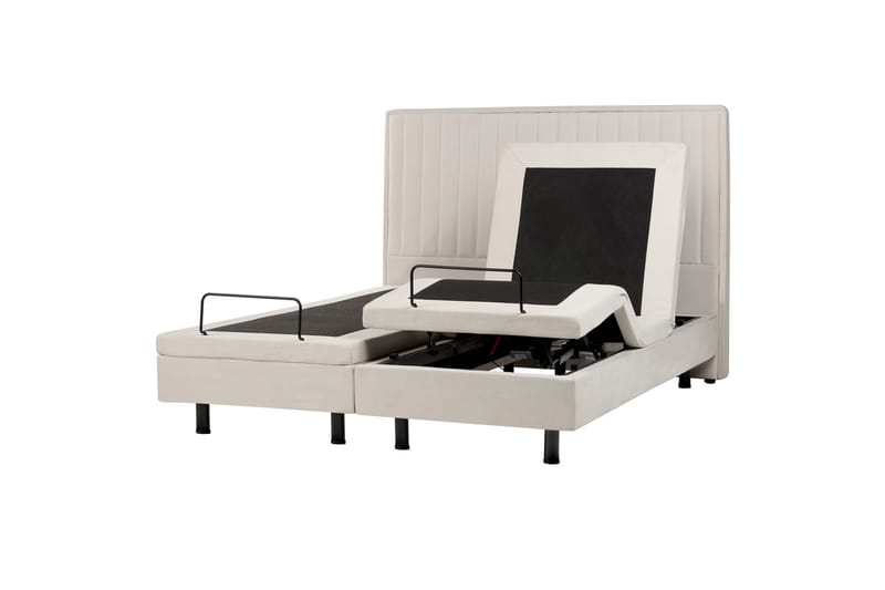 Carleigh Sengeramme 160x200 cm - Beige - Møbler - Senge - Sengeramme & sengestel