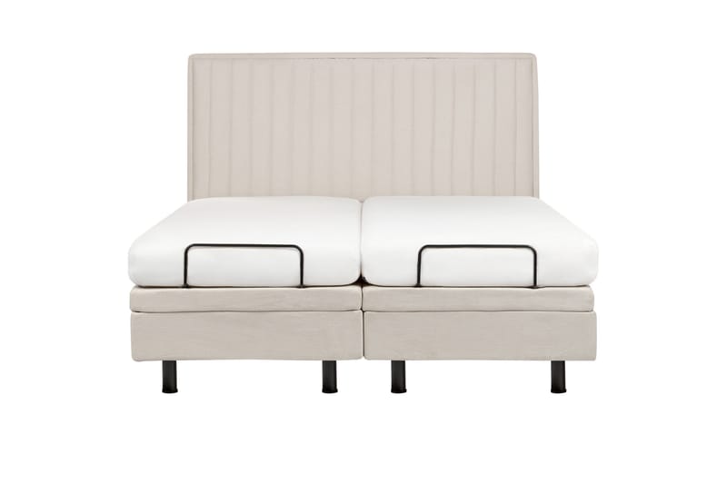 Carleigh Sengeramme 160x200 cm - Beige - Møbler - Senge - Komplet sengepakke