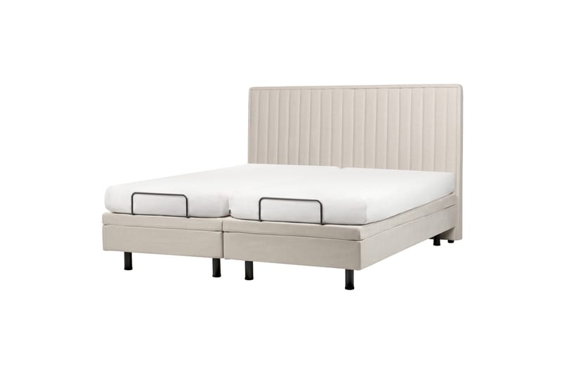 Carleigh Sengeramme 180x200 cm - Beige - Møbler - Senge - Dobbeltsenge