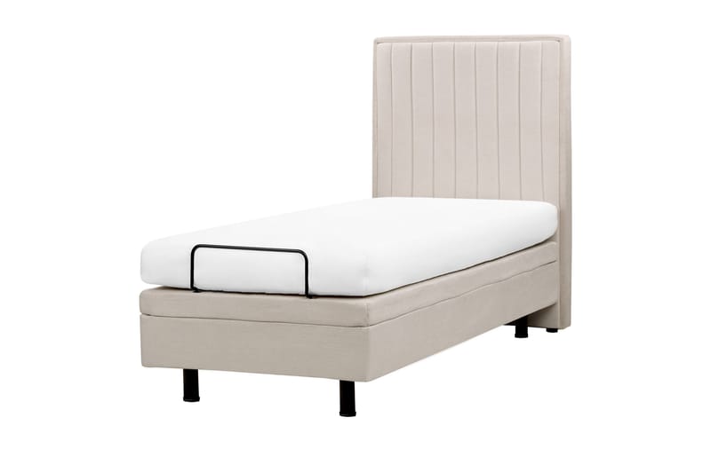 Carleigh Sengeramme 80x200 cm - Beige - Møbler - Senge - Sengeramme & sengestel