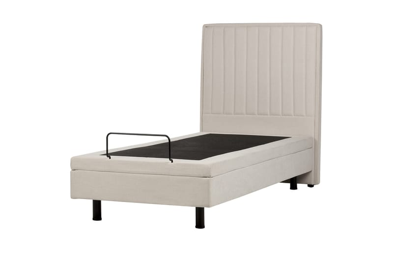 Carleigh Sengeramme 90x200 cm - Beige - Møbler - Senge - Dobbeltsenge