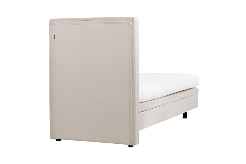 Carleigh Sengeramme 90x200 cm - Beige - Møbler - Senge - Dobbeltsenge