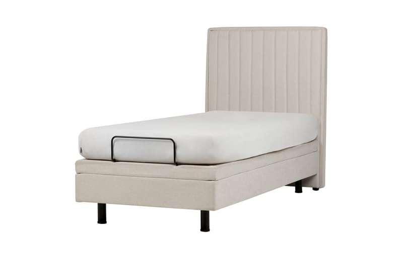Carleigh Sengeramme 90x200 cm - Beige - Møbler - Senge - Sengeramme & sengestel