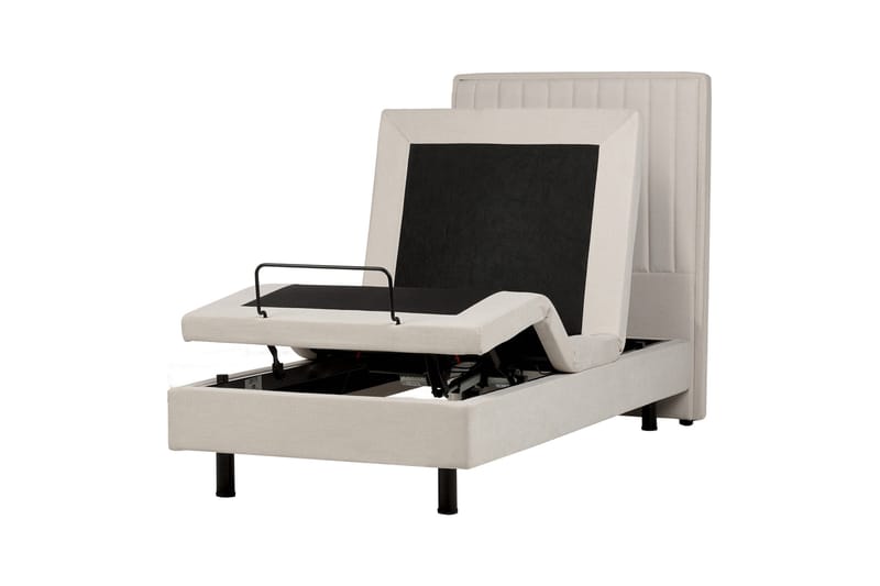 Carleigh Sengeramme 90x200 cm - Beige - Møbler - Senge - Dobbeltsenge