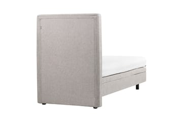Carleigh Sengeramme 90x200 cm - Grå - Møbler - Senge - Enkeltsenge