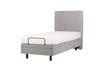 Carleigh Sengeramme 90x200 cm - Grå - Møbler - Senge - Enkeltsenge