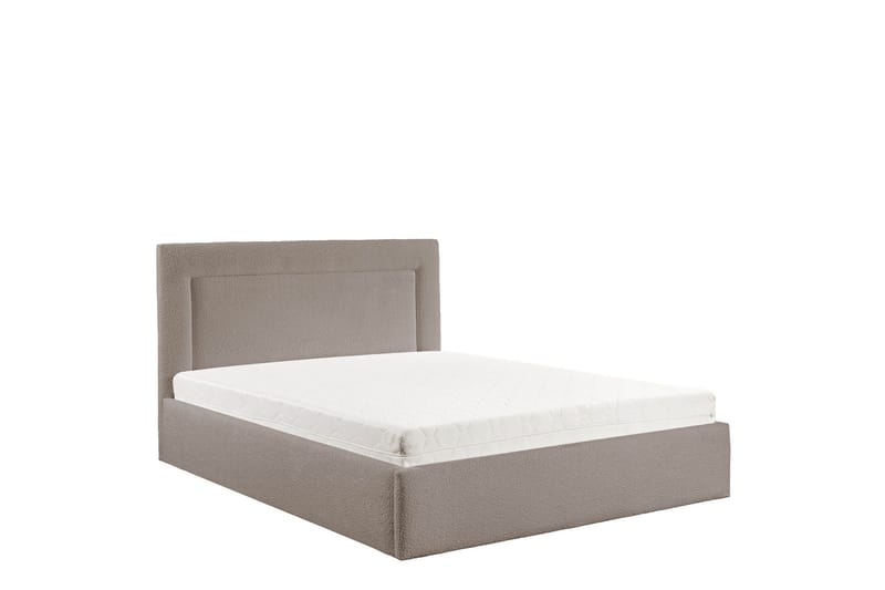 Carve Opbevaringsseng - Grå - Møbler - Senge - Sengeramme & sengestel