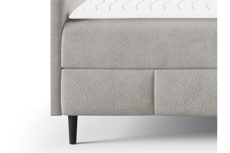 Celestine Opbevaringsseng 200x200 cm - Beige - Møbler - Senge - Komplet sengepakke