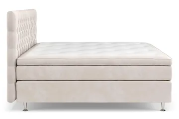 Celine kontinentalseng Komplet komplet seng pakke 210x210 - Beige - Møbler - Senge - Komplet sengepakke