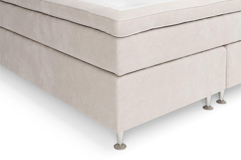 Celine kontinentalseng Komplet komplet seng pakke 210x210 - Beige - Møbler - Senge - Komplet sengepakke