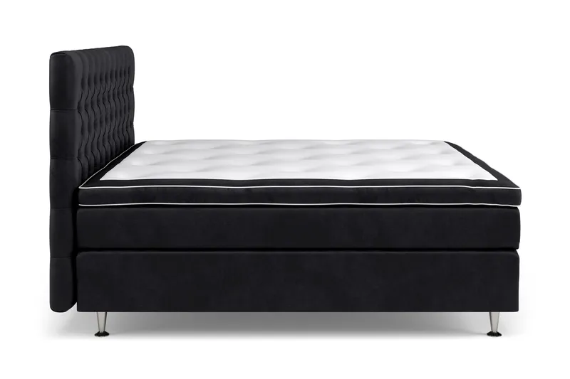Celine Sengepakke 180x200cm - Sort/Velour - Møbler - Senge - Komplet sengepakke