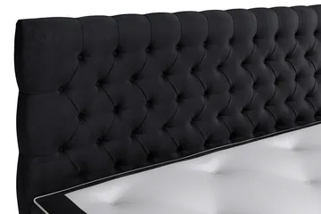Celine Sengepakke 180x200cm - Sort/Velour - Møbler - Senge - Komplet sengepakke