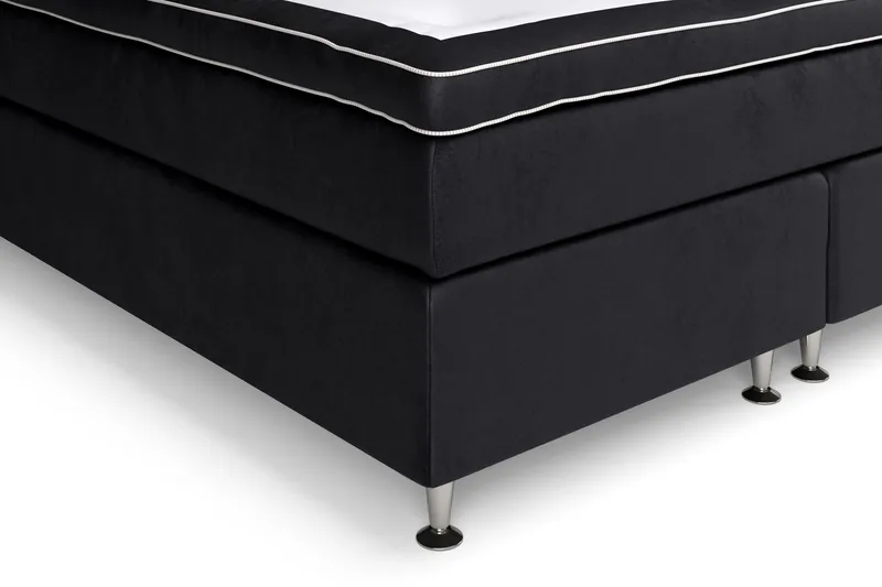 Celine Sengepakke 180x200cm - Sort/Velour - Møbler - Senge - Komplet sengepakke