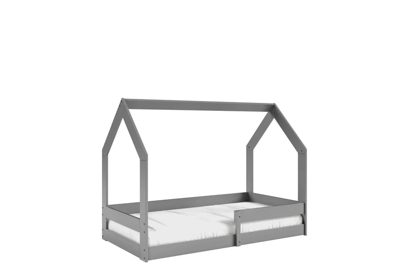 Cenon Sengeramme 80x160 cm - Grå - Møbler - Senge - Sengeramme & sengestel