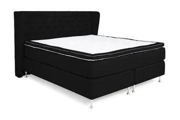 Cloud Komplet Sengepakke 160x200 - Sort - Møbler - Senge - Komplet sengepakke
