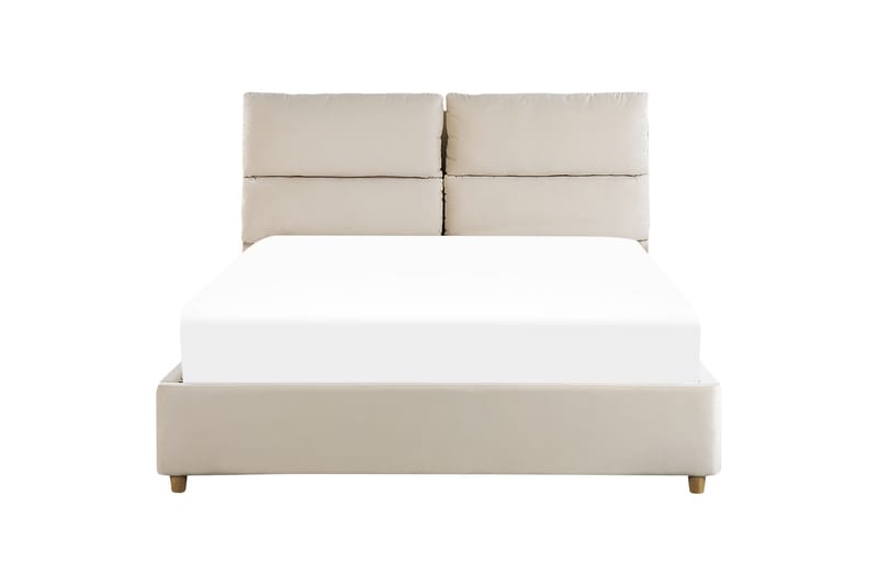 Daxxon Sengeramme 140x200 cm - Beige - Møbler - Senge - Sengeramme & sengestel