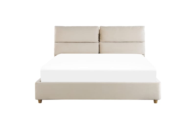 Daxxon Sengeramme 160x200 cm - Beige - Møbler - Senge - Sengeramme & sengestel